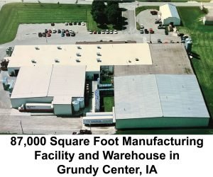 87,000 Square foot manufacturing and warehouse facility in Grundy Center IA.
